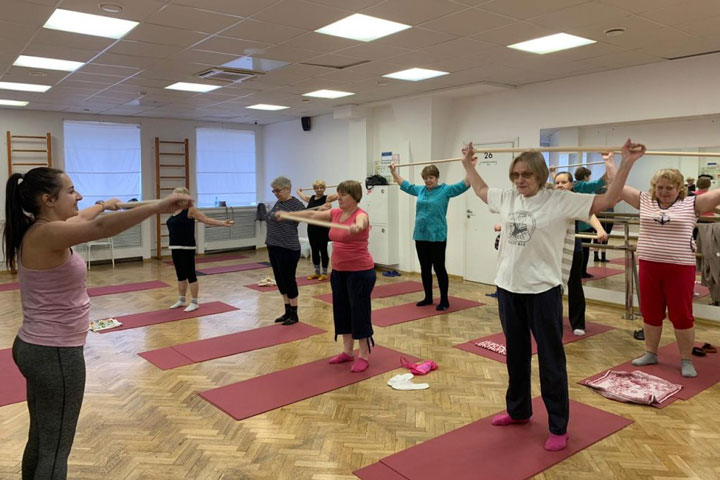 Активное долголетие, студия оздоровительной гимнастики в Новогиреево, Перово, МосАрт